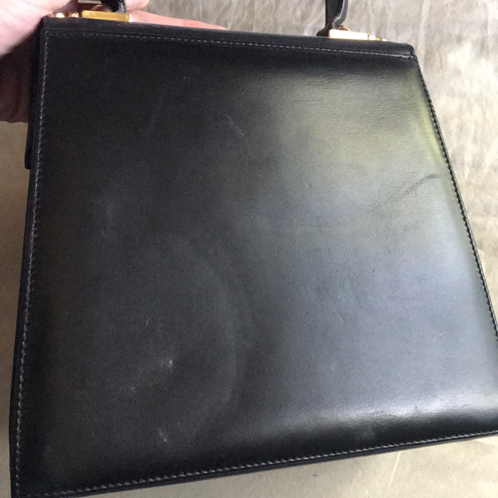 Salvatore Ferragamo Vintage small Kelly Bag black - Picture 7 of 8